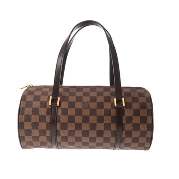 ルイ ヴィトン ダミエ パピヨン 30 ブラウン N51303 ダミエキャンバス レディース バッグ 【中古】【bag】
