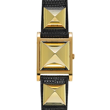 エルメス メドール ME1.201 ホワイト レディース 時計 【中古】【wristwatch】