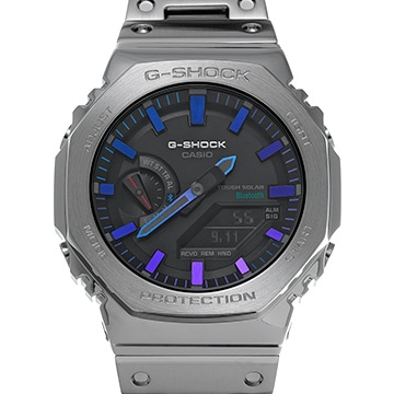 カシオ G-SHOCK GM-B2100シリーズ フルメタル GM-B2100PC-1AJF ブラック メンズ 時計 【中古】【wristwatch】