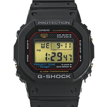 カシオ G-SHOCK フルメタル 40周年 リクリスタライズド シリーズ DW-5040PG-1JR ブラック メンズ 時計 【中古】【wristwatch】