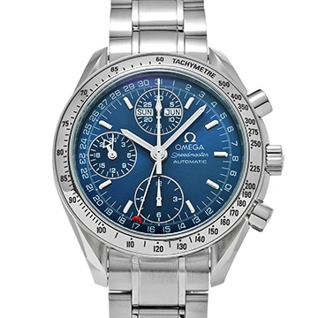 オメガ スピードマスター トリプルカレンダー 3523.80 ブルー メンズ 時計 【中古】【wristwatch】