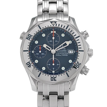 オメガ シーマスター プロフェッショナル 300 クロノグラフ 2598.80 ネイビー メンズ 時計 【中古】【wristwatch】