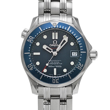 オメガ シーマスター ダイバー300 コーアクシャル 2222.80 ブルー メンズ 時計 【中古】【wristwatch】