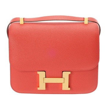 エルメス コンスタンス 24 ローズジャイプール ヴォーエプソン レディース バッグ 【中古】【bag】