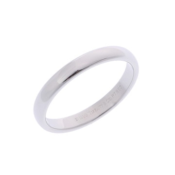 ティファニー ウェディングバンド リング シルバー Pt950プラチナ レディース ジュエリー 【中古】【jewelry】