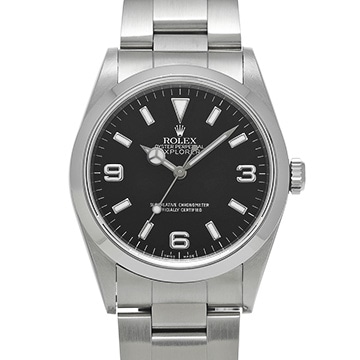 ロレックス エクスプローラー 14270 ブラック メンズ 時計 【中古】【wristwatch】