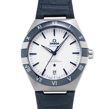 オメガ コンステレーション マスタークロノメーター 131.33.41.21.04.001 ホワイト メンズ 時計 【中古】【wristwatch】