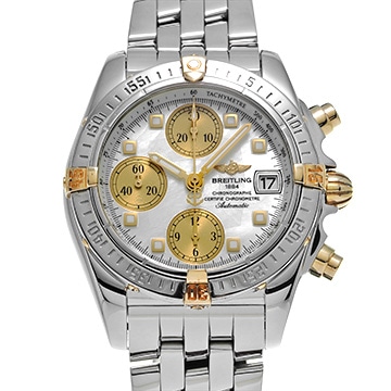 ブライトリング クロノコックピット B152A79PA ホワイトシェル メンズ 時計 【中古】【wristwatch】