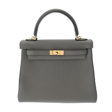 エルメス ケリー 25 内縫い 2WAY   エタン トゴ レディース バッグ 【未使用】【bag】