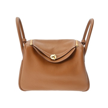 エルメス リンディ 30  ゴールド トリヨンクレマンス レディース バッグ 【未使用】【bag】