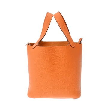エルメス ピコタンロック PM  オレンジ トリヨンクレマンス レディース バッグ 【未使用】【bag】