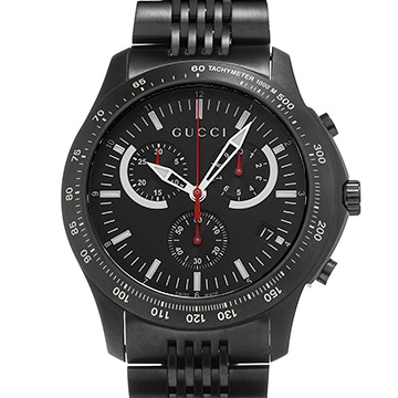 グッチ Gタイムレス YA126258 ブラック メンズ 時計 【中古】【wristwatch】