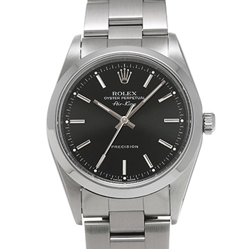 ロレックス エアキング 14000 ブラック メンズ 時計 【中古】【wristwatch】