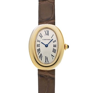 カルティエ ベニュワール 1920 SM WGBA0007 シルバー レディース 時計 【中古】【wristwatch】