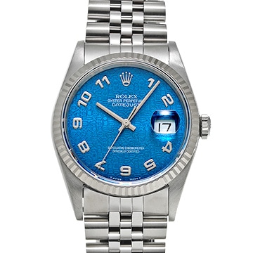 ロレックス デイトジャスト 16234 ブルーコンピュータ メンズ 時計 【中古】【wristwatch】