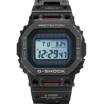 カシオ G-SHOCK フルメタル 5000シリーズ GMW-B5000TVA-1JR ブラック メンズ 時計 【中古】【wristwatch】