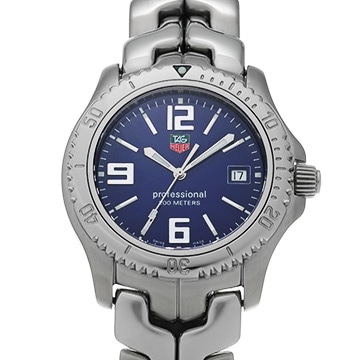 タグ ホイヤー リンク クォーツ WT1113.BA0551 ブルー メンズ 時計 【中古】【wristwatch】