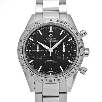 オメガ スピードマスター '57 コーアクシャル 331.10.42.51.01.001 ブラック メンズ 時計 【中古】【wristwatch】