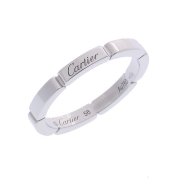 カルティエ マイヨンパンテール リング #56 シルバー K18ホワイトゴールド WG レディース ジュエリー 【中古】【jewelry】
