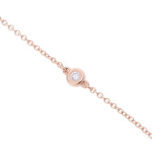 ティファニー バイザヤードブレスレット ゴールド K18ピンクゴールド PG レディース ジュエリー 【中古】【jewelry】