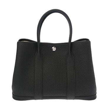 エルメス ガーデンパーティ TPM ブラック ネゴンダ レディース バッグ 【未使用】【bag】