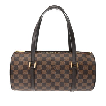 ルイ ヴィトン ダミエ パピヨン 30 ブラウン N51303 ダミエキャンバス レディース バッグ 【中古】【bag】