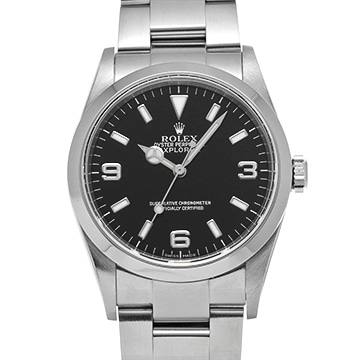 ロレックス エクスプローラー 114270 ブラック メンズ 時計 【中古】【wristwatch】