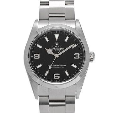 ロレックス エクスプローラー 114270 ブラック メンズ 時計 【中古】【wristwatch】