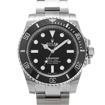 ロレックス サブマリーナ 114060 ブラック メンズ 時計 【中古】【wristwatch】