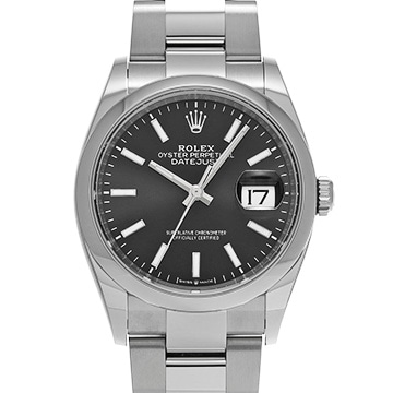 ロレックス デイトジャスト 36 126200 ブライトブラック メンズ 時計 【新品】【wristwatch】