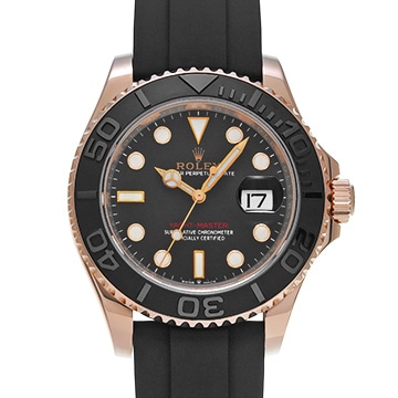 ロレックス ヨットマスター 40 126655 ブラック メンズ 時計 【中古】【wristwatch】