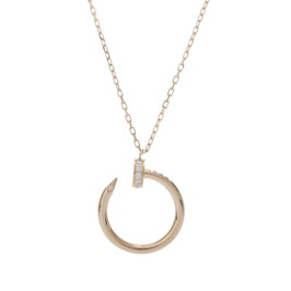 カルティエ ジュストアンクル ネックレス ゴールド CRB7224512 K18イエローゴールド YG レディース ジュエリー 【中古】【jewelry】