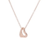 ティファニー オープンハートネックレス エクストラミニ ゴールド K18ピンクゴールド PG レディース ジュエリー 【中古】【jewelry】