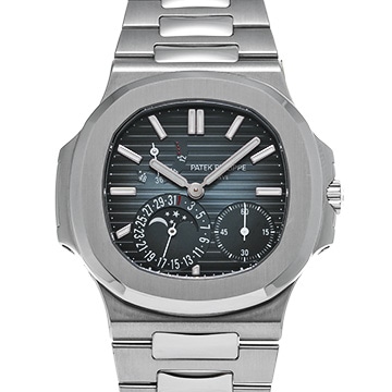 パテック フィリップ ノーチラス ムーンフェイズ 5712/1A-001 ブラック・ブルー メンズ 時計 【中古】【wristwatch】