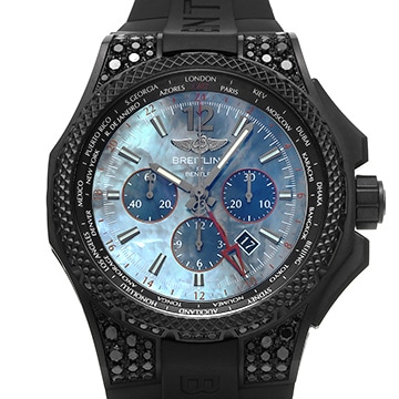 ブライトリング ベントレー GMT ライトボディ VB0432AU/BE25 ブラックシェル メンズ 時計 【中古】【wristwatch】