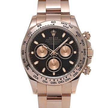 ロレックス コスモグラフ デイトナ 116505 ブラック/ピンク メンズ 時計 【中古】【wristwatch】