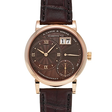 ランゲ＆ゾーネ リトル ランゲ1 181.037 ココアブラウン メンズ 時計 【中古】【wristwatch】