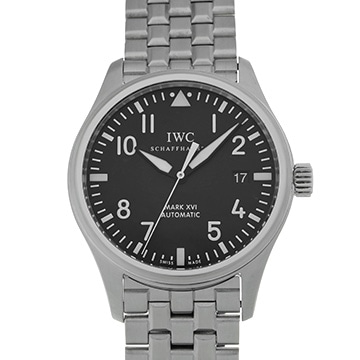IWC パイロットウォッチ マーク XVI IW325504 ブラック メンズ 時計 【中古】【wristwatch】