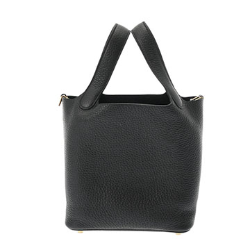 エルメス ピコタンロック PM  ブラック トリヨンクレマンス レディース バッグ 【未使用】【bag】