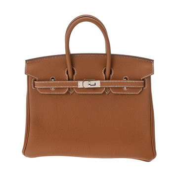 エルメス バーキン 25 ゴールド トゴ レディース バッグ 【未使用】【bag】