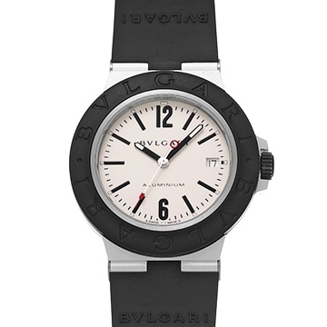 ブルガリ アルミニウム BB40AT シルバー メンズ 時計 【中古】【wristwatch】