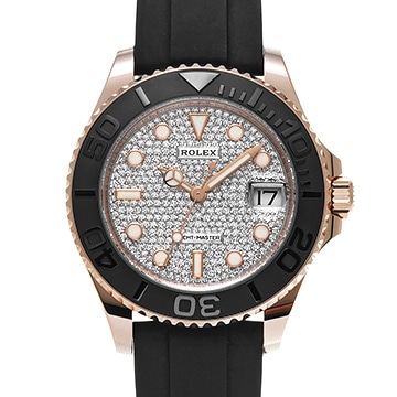 ロレックス ヨットマスター 37 268655 パヴェダイヤモンド ユニセックス 時計 【中古】【wristwatch】
