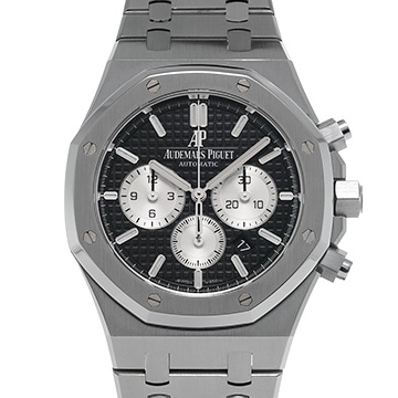 オーデマ ピゲ ロイヤルオーク クロノグラフ 26331ST.OO.1220ST.02 ブラック/シルバー メンズ 時計 【中古】【wristwatch】