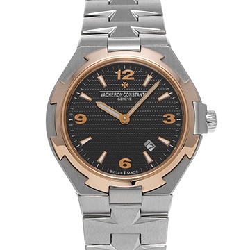ヴァシュロン コンスタンタン オーバーシーズ 25250/D01M ブラック レディース 時計 【中古】【wristwatch】