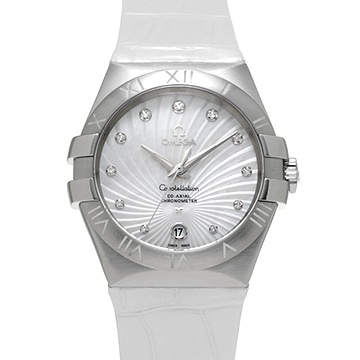 オメガ コンステレーション 123.13.35.20.55.001 ホワイト/ダイヤモンド メンズ 時計 【新品】【wristwatch】