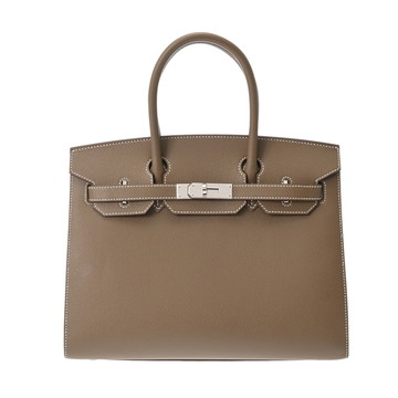 エルメス バーキン 30 セリエ エトゥープ ヴォーエプソン レディース バッグ 【中古】【bag】