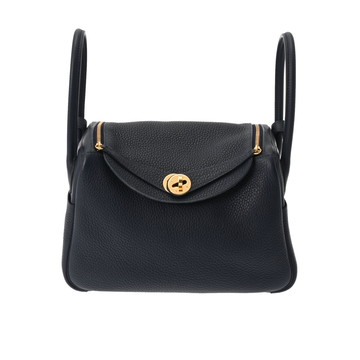 エルメス リンディ 26 2WAY ブルーニュイ トリヨンクレマンス レディース バッグ 【中古】【bag】