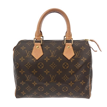 ルイ ヴィトン モノグラム スピーディ 25 ブラウン M41528 モノグラムキャンバス レディース バッグ 【中古】【bag】