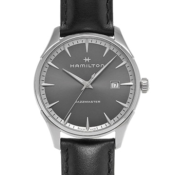 ハミルトン ジャズマスター H324510 グレー メンズ 時計 【中古】【wristwatch】