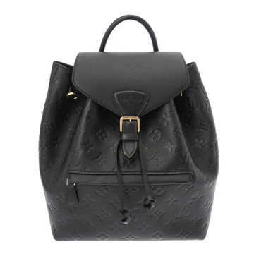 ルイ ヴィトン モノグラムアンプラント モンスリ PM ノワール M45205 レザー レディース バッグ 【中古】【bag】